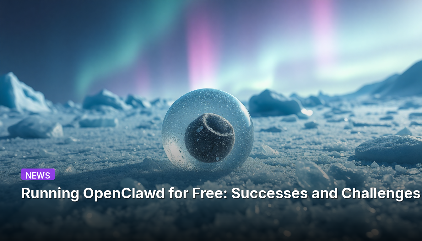 無料でOpenClawdを実行する：成功と課題