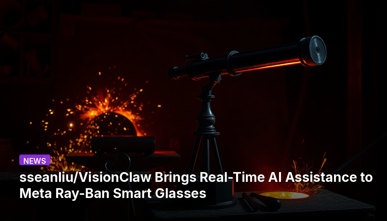 sseanliu/VisionClawがMeta Ray-BanスマートグラスにリアルタイムAIアシスタンスをもたらす