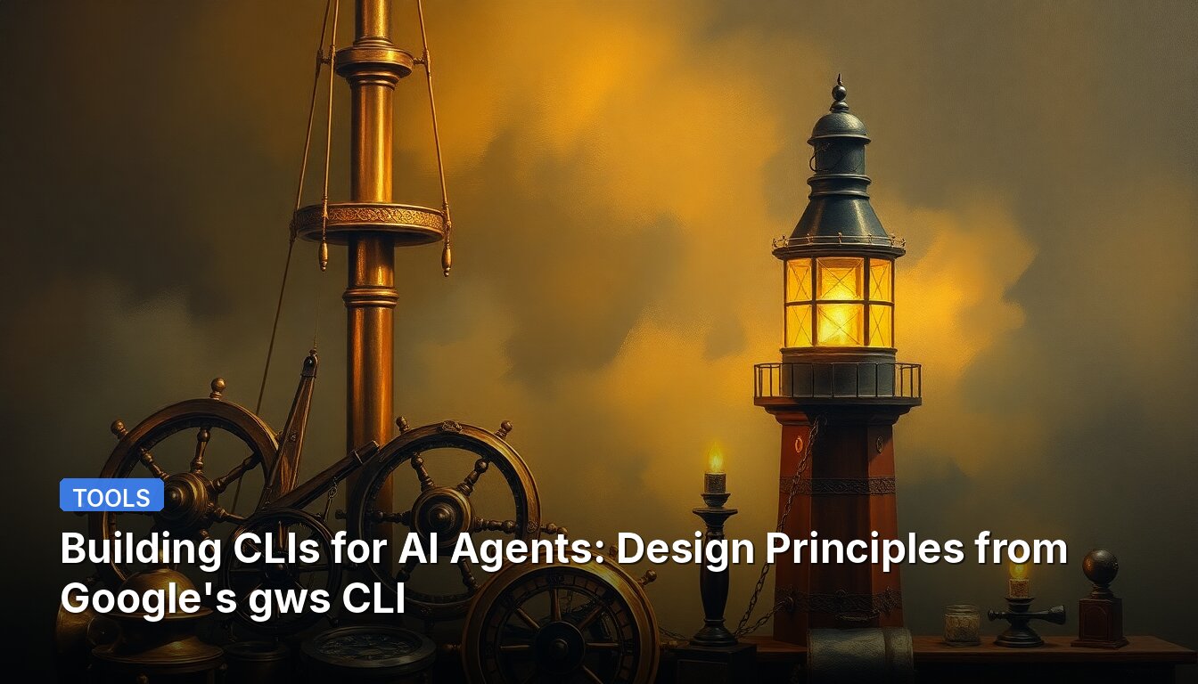 Créer des CLI pour les agents IA : principes de conception issus du CLI gws de Google
