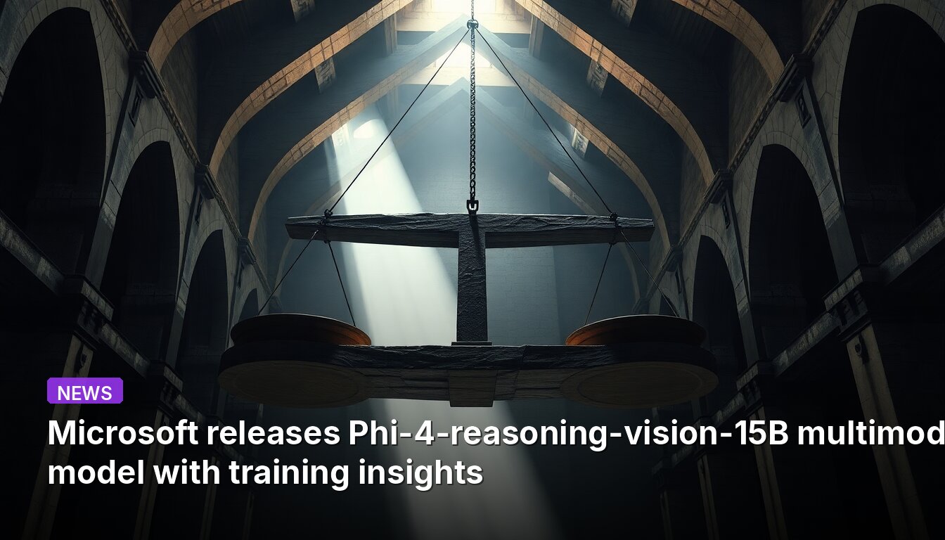 Microsoft lanza el modelo multimodal Phi-4-reasoning-vision-15B con información sobre su entrenamiento.