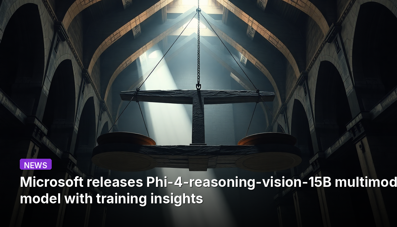 マイクロソフト、トレーニングの洞察を伴うPhi-4-reasoning-vision-15Bマルチモーダルモデルをリリース