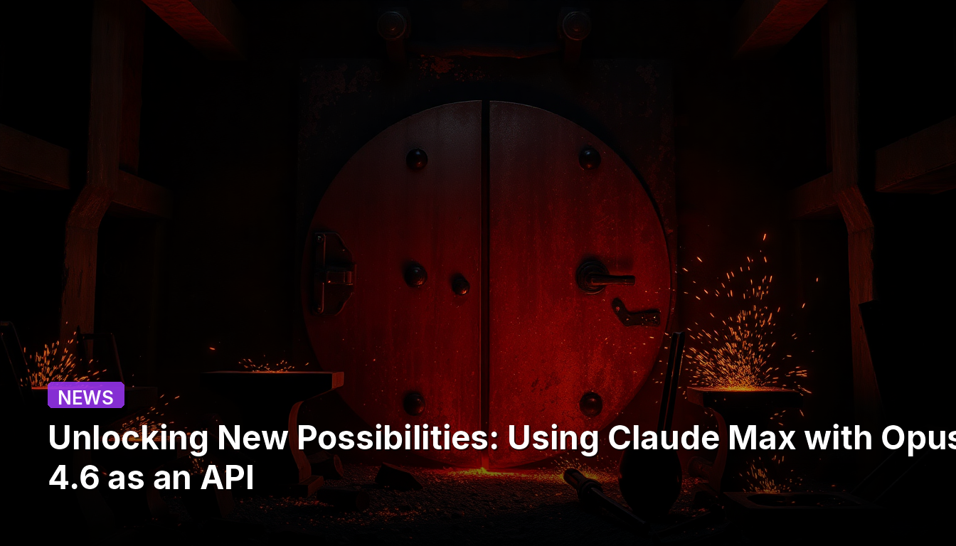 Desbloqueando Novas Possibilidades: Usando Claude Max com Opus 4.6 como uma API