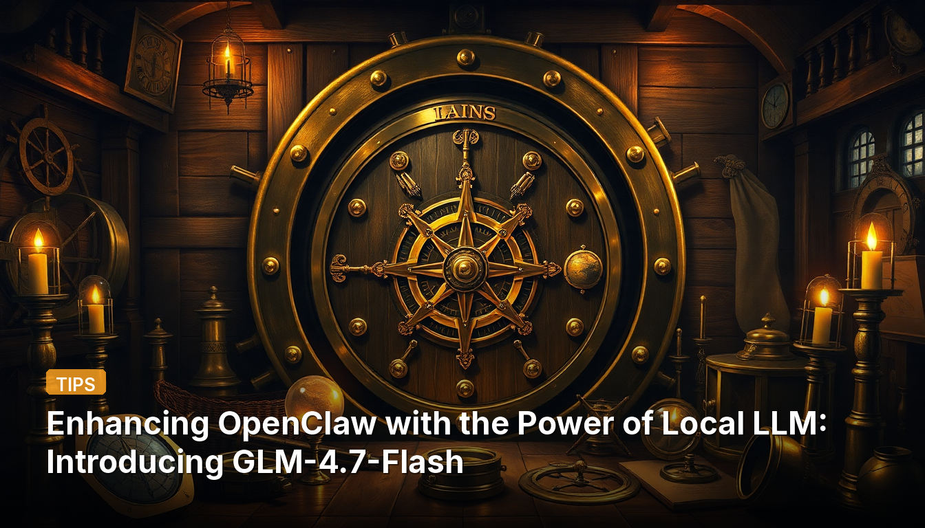 Amélioration d'OpenClaw avec la puissance des LLM locaux : Présentation de GLM-4.7-Flash