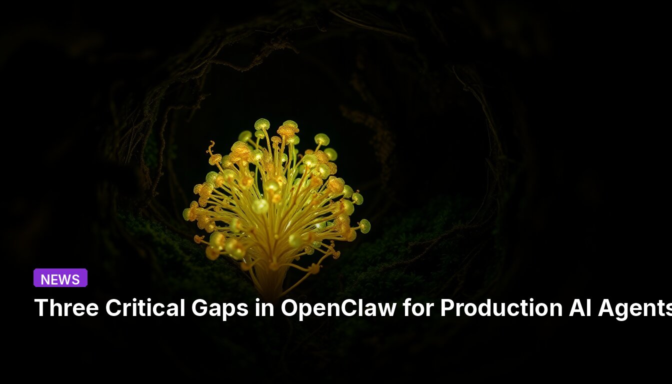Tres Brechas Críticas en OpenClaw para Agentes de IA de Producción