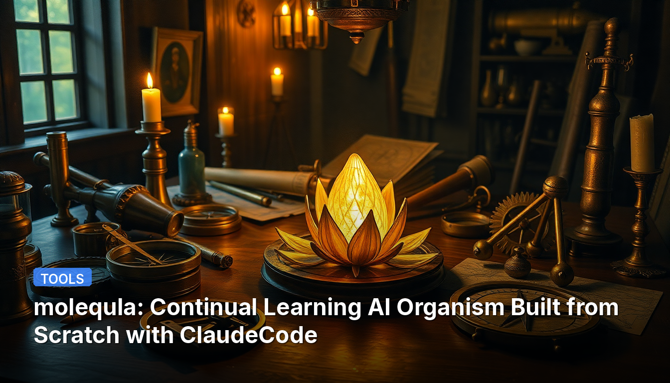 molequla: Organismo de IA de Aprendizaje Continuo Construido desde Cero con ClaudeCode