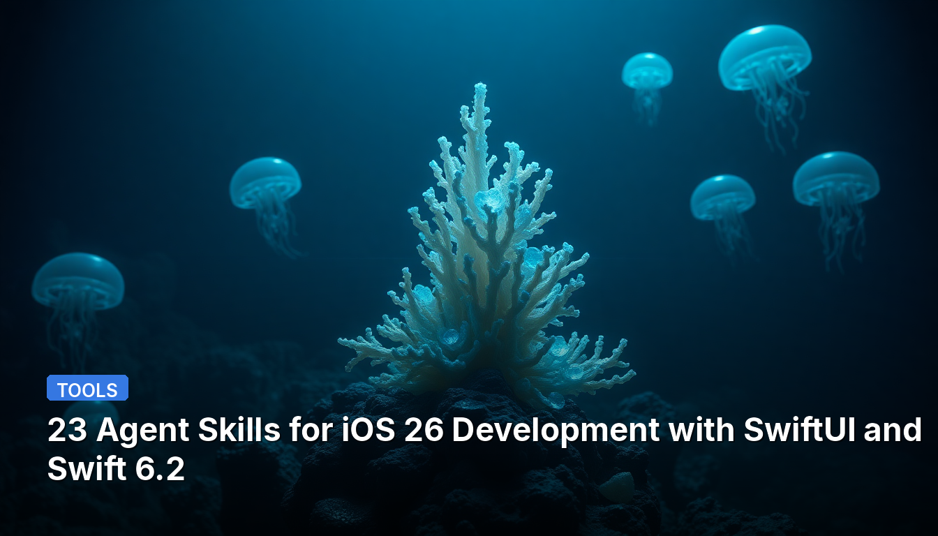 23 Compétences d'Agent pour le Développement iOS 26 avec SwiftUI et Swift 6.2