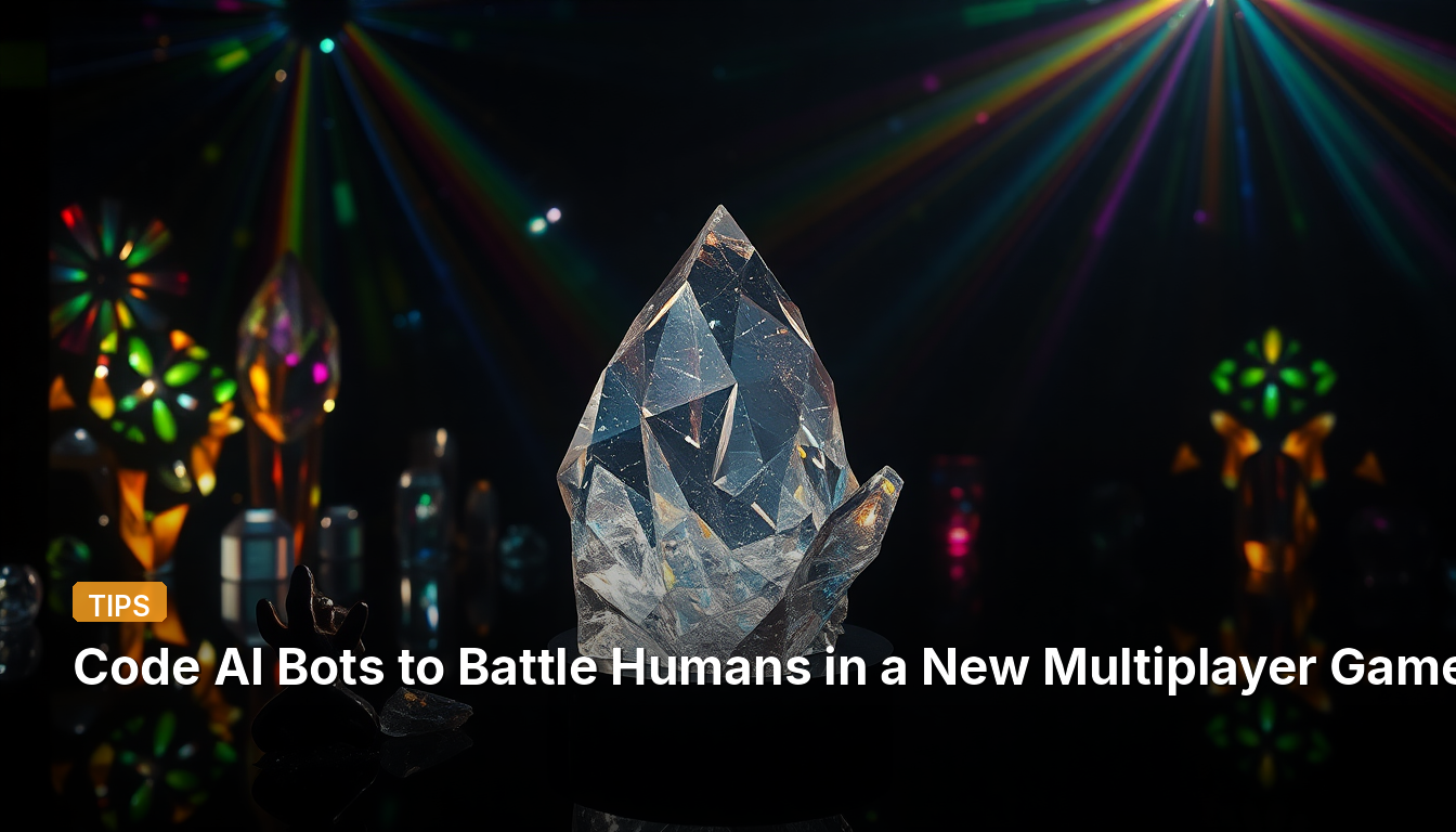 Codifica bots de IA para luchar contra humanos en un nuevo juego multijugador.