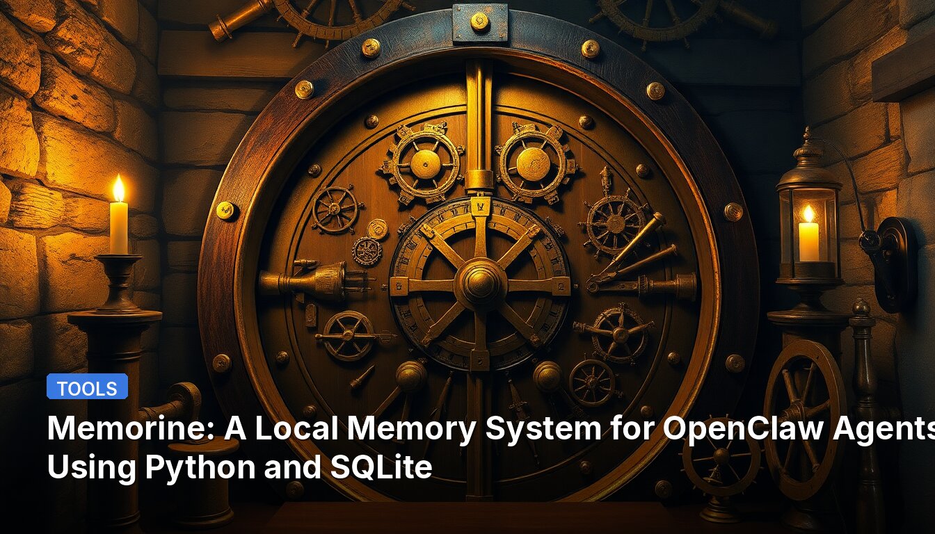 Меморин: Локальная система памяти для агентов OpenClaw с использованием Python и SQLite