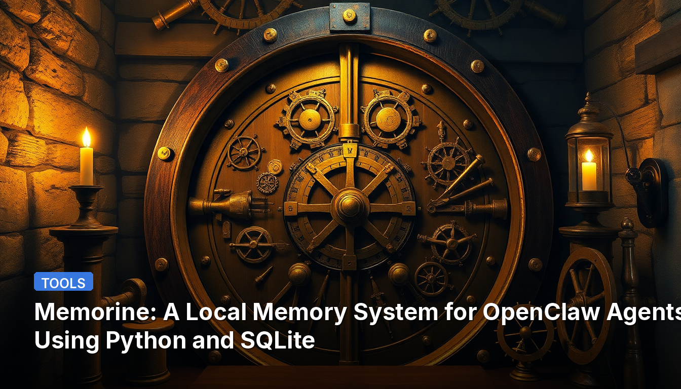 Memorine: Python과 SQLite를 사용한 OpenClaw 에이전트를 위한 로컬 메모리 시스템