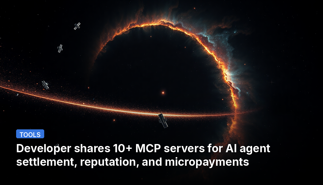 開発者がAIエージェントの決済、評価、マイクロペイメント向けに10以上のMCPサーバーを公開