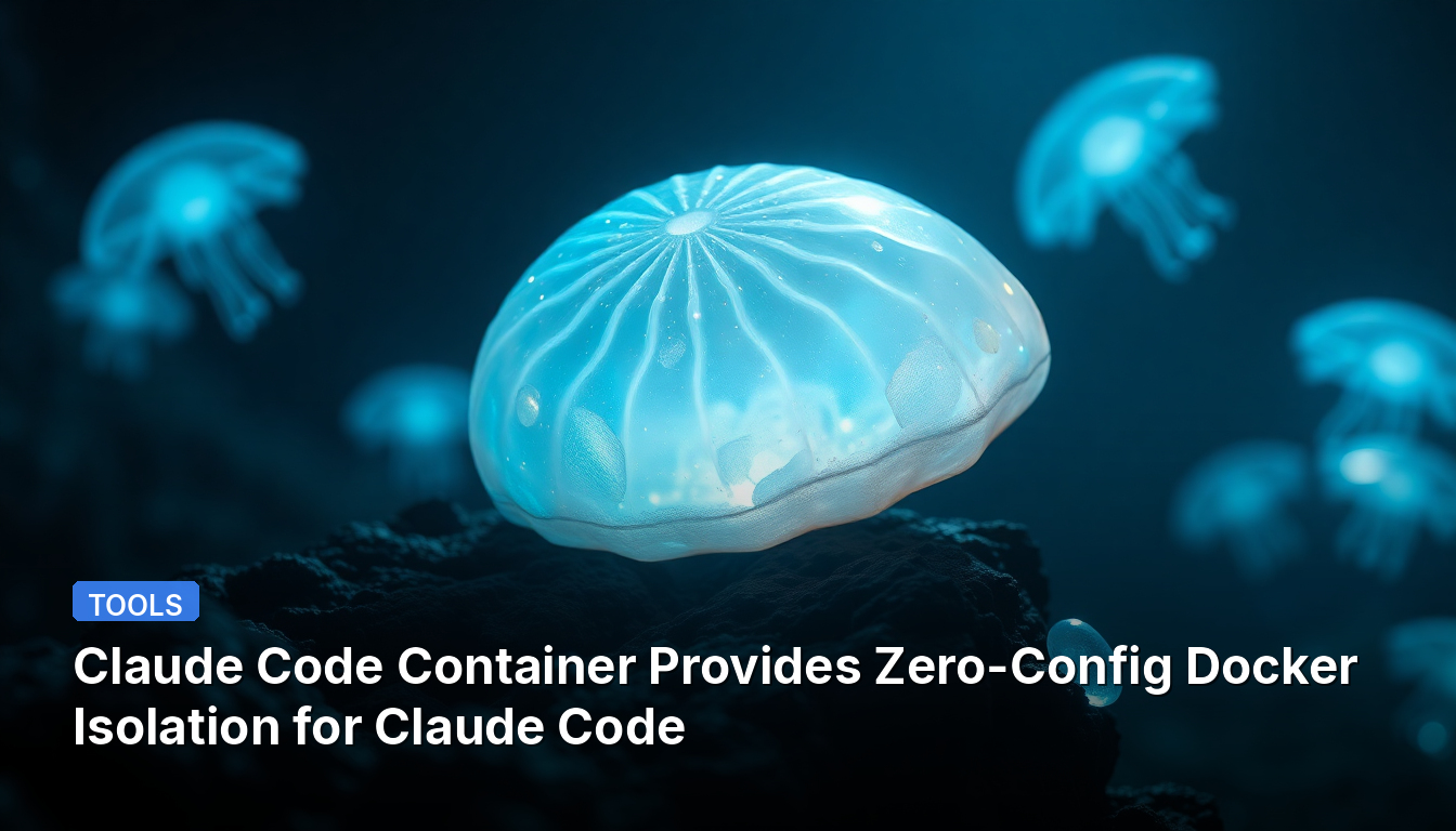 Claude Code Container offre un isolement Docker sans configuration pour Claude Code