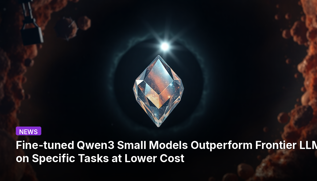 Modelos Qwen3 Small Ajustados Superam LLMs de Ponta em Tarefas Específicas com Custo Menor