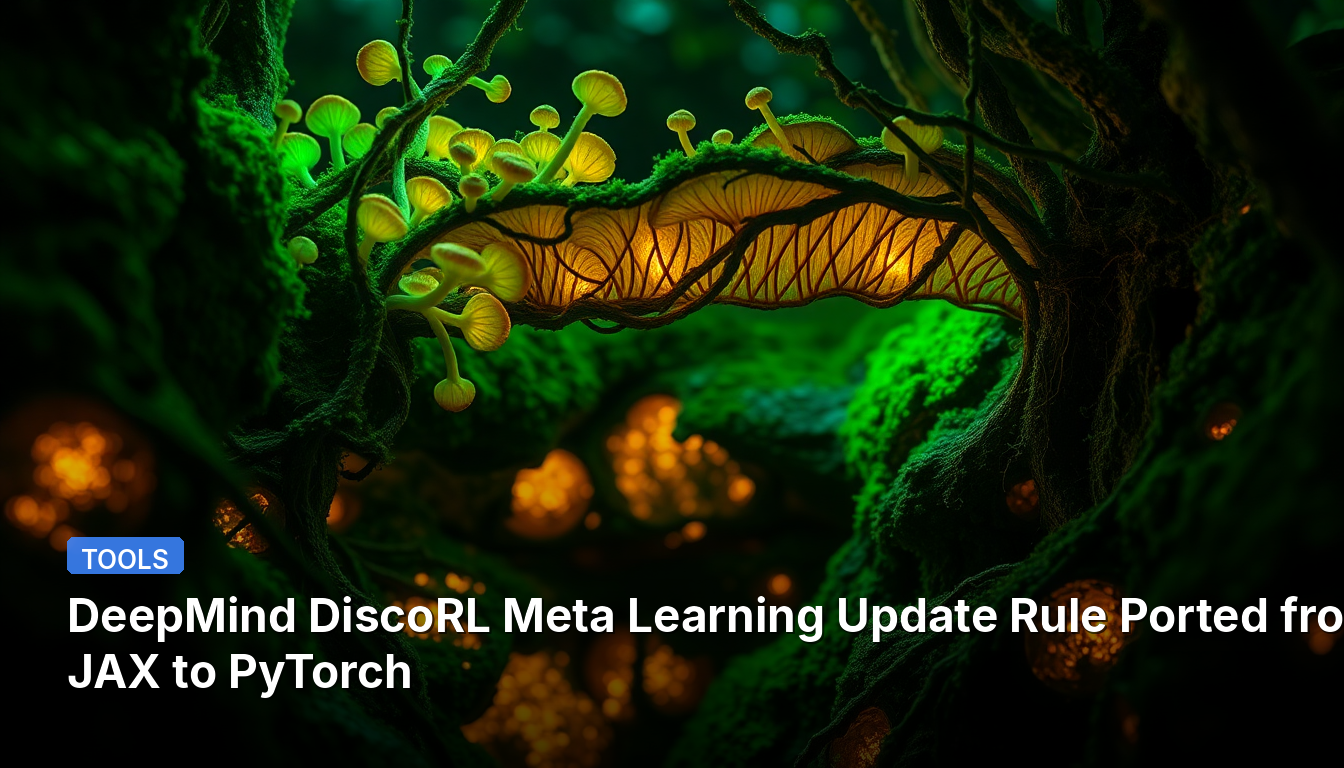 DeepMind DiscoRL Règle de Mise à Jour par Apprentissage Méta Portée de JAX à PyTorch