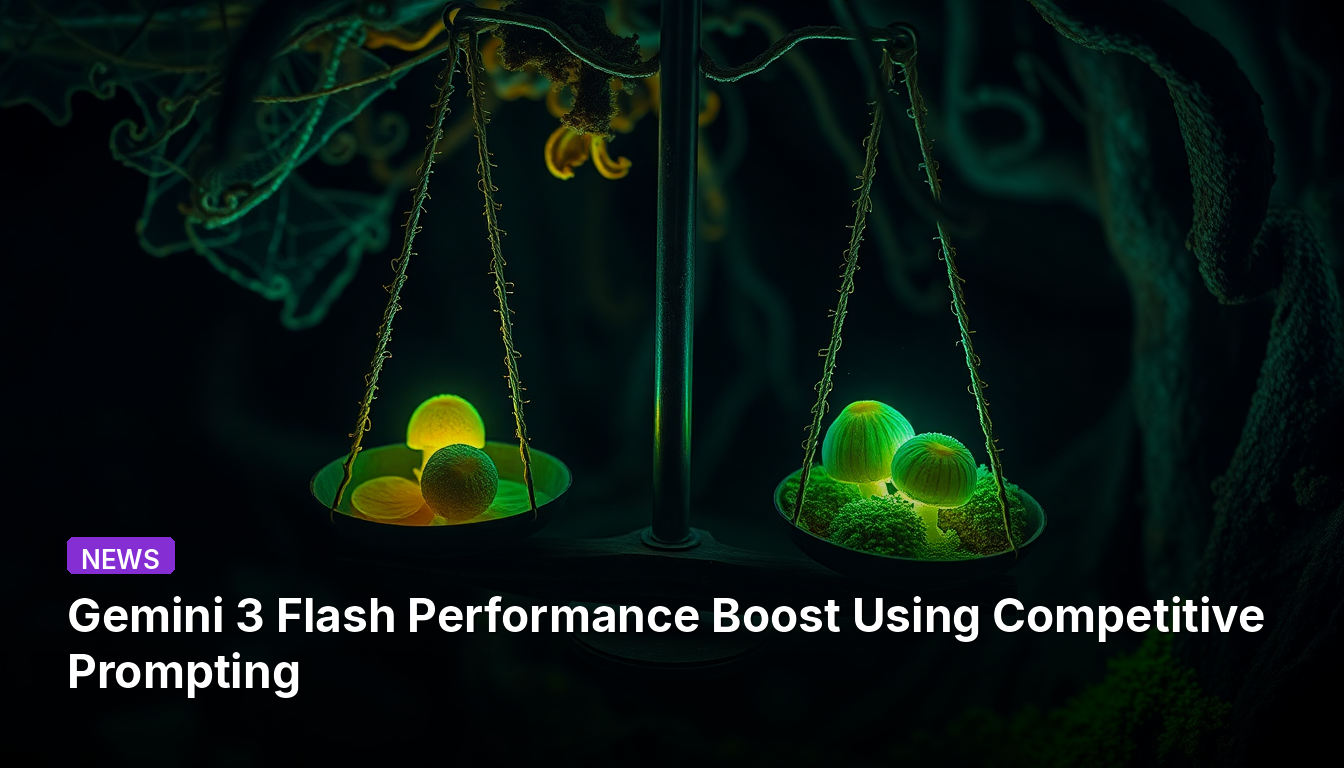 Amélioration des performances de Gemini 3 Flash grâce à l'incitation compétitive