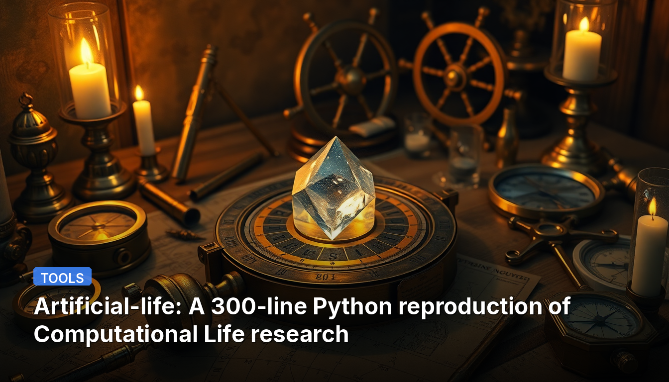 人工生命:計算生命研究の300行Python再現