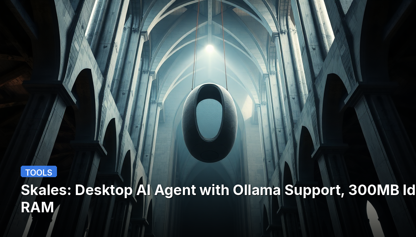 Skales: Agente de IA para Desktop com Suporte a Ollama, 300MB de RAM em Inatividade