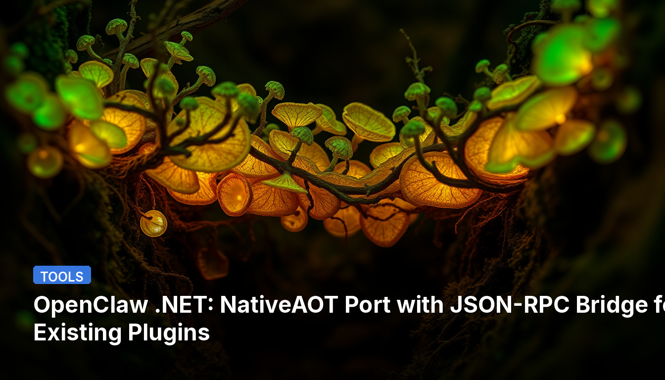 OpenClaw .NET: Port para NativeAOT com Ponte JSON-RPC para Plugins Existentes