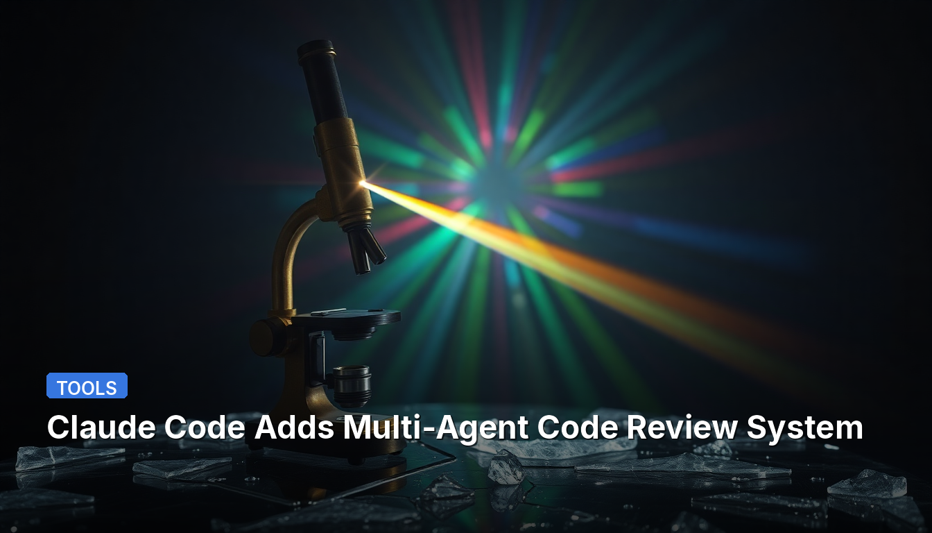 Claude Code Ajoute un Système de Revue de Code Multi-Agent