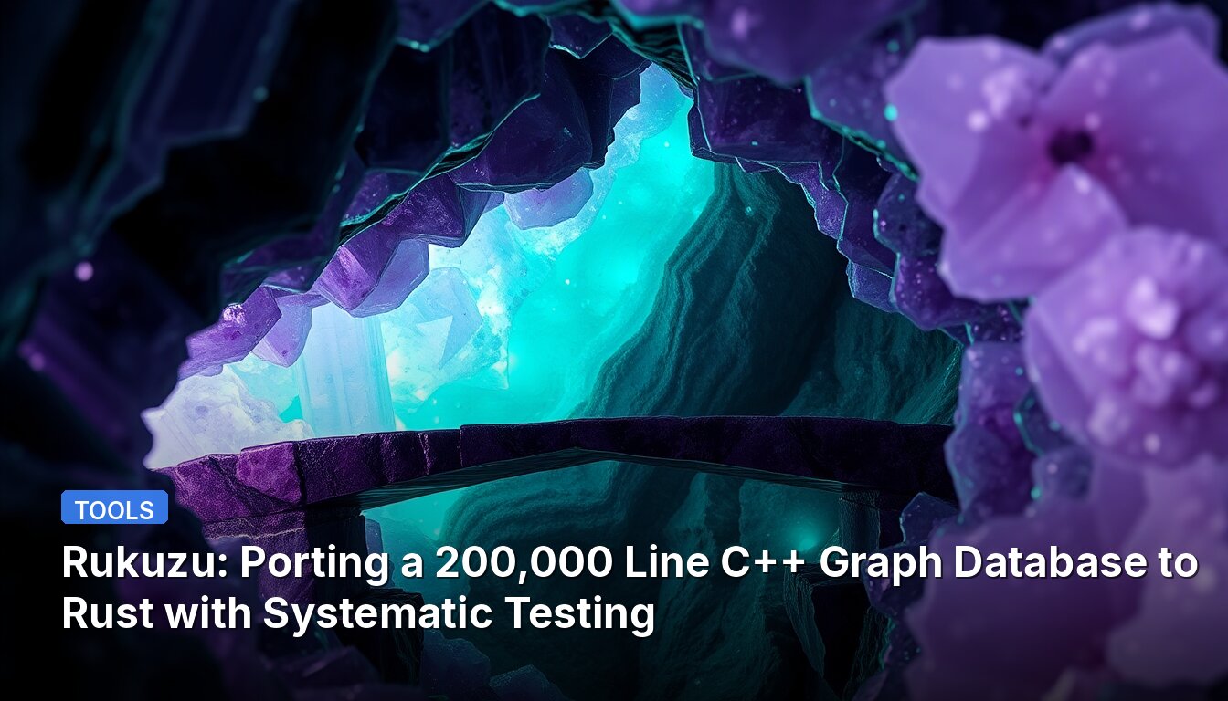 Рукузу: Перенос 200 000 строк кода графовой базы данных с C++ на Rust с помощью систематического тестирования