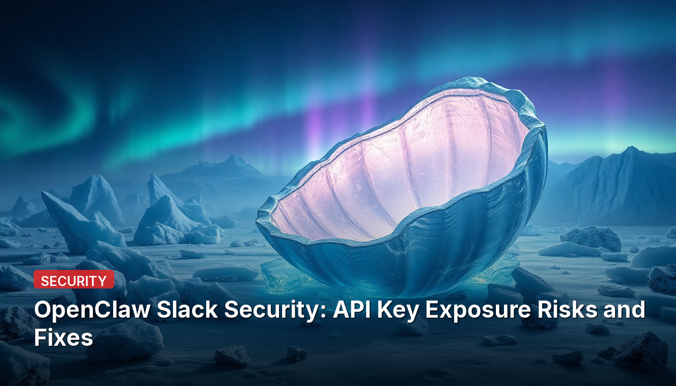 Sécurité Slack OpenClaw : Risques d'exposition des clés API et correctifs
