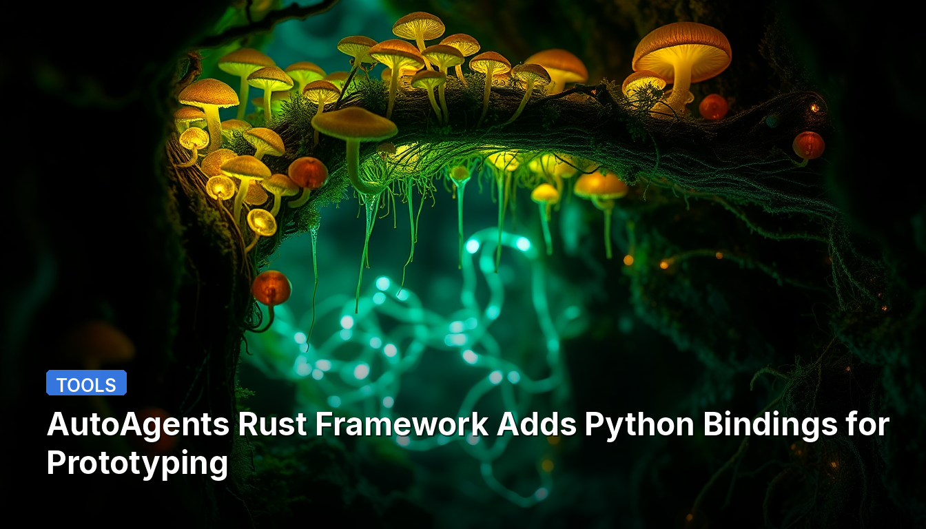 AutoAgents Rustフレームワークがプロトタイピング用にPythonバインディングを追加