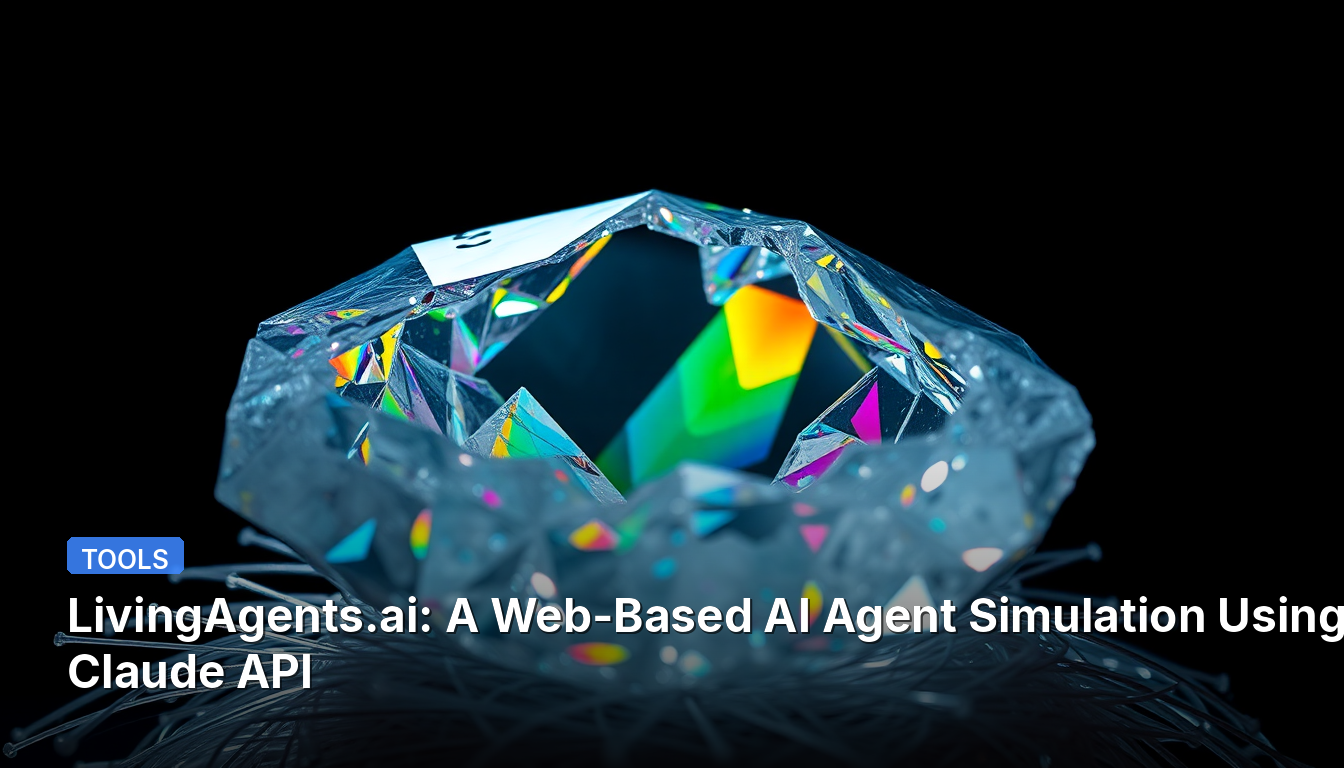 LivingAgents.ai : Une simulation d'agent IA basée sur le Web utilisant l'API Claude