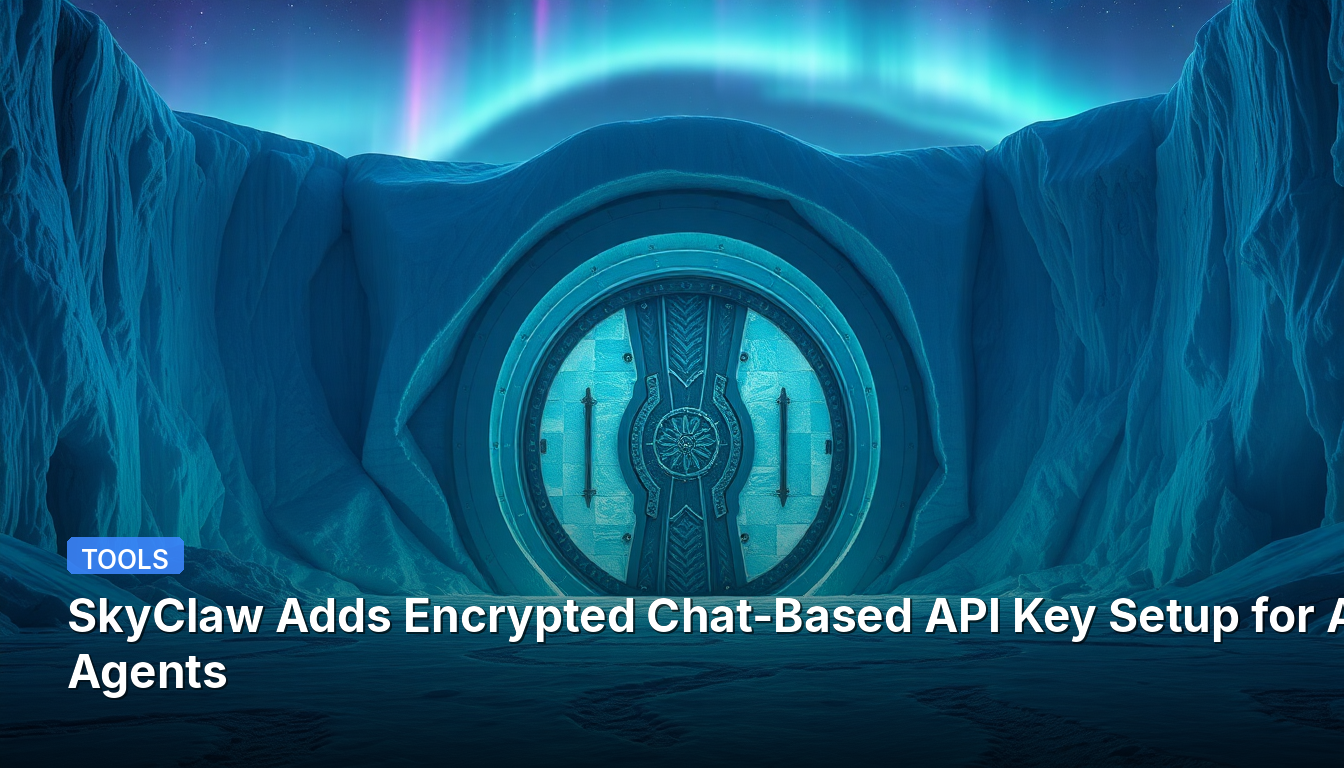 SkyClaw ajoute une configuration de clé API chiffrée basée sur le chat pour les agents IA