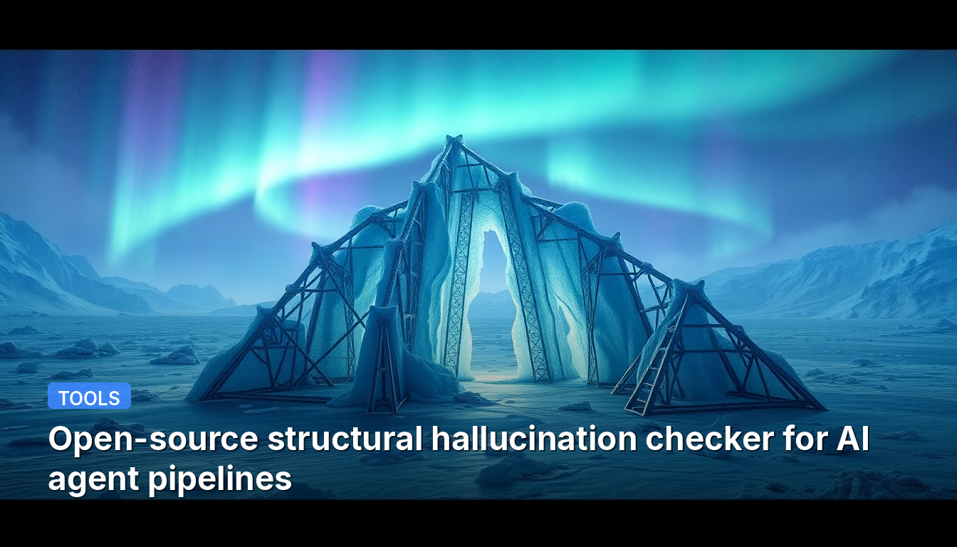 Open-source structural hallucination checker for AI agent pipelines