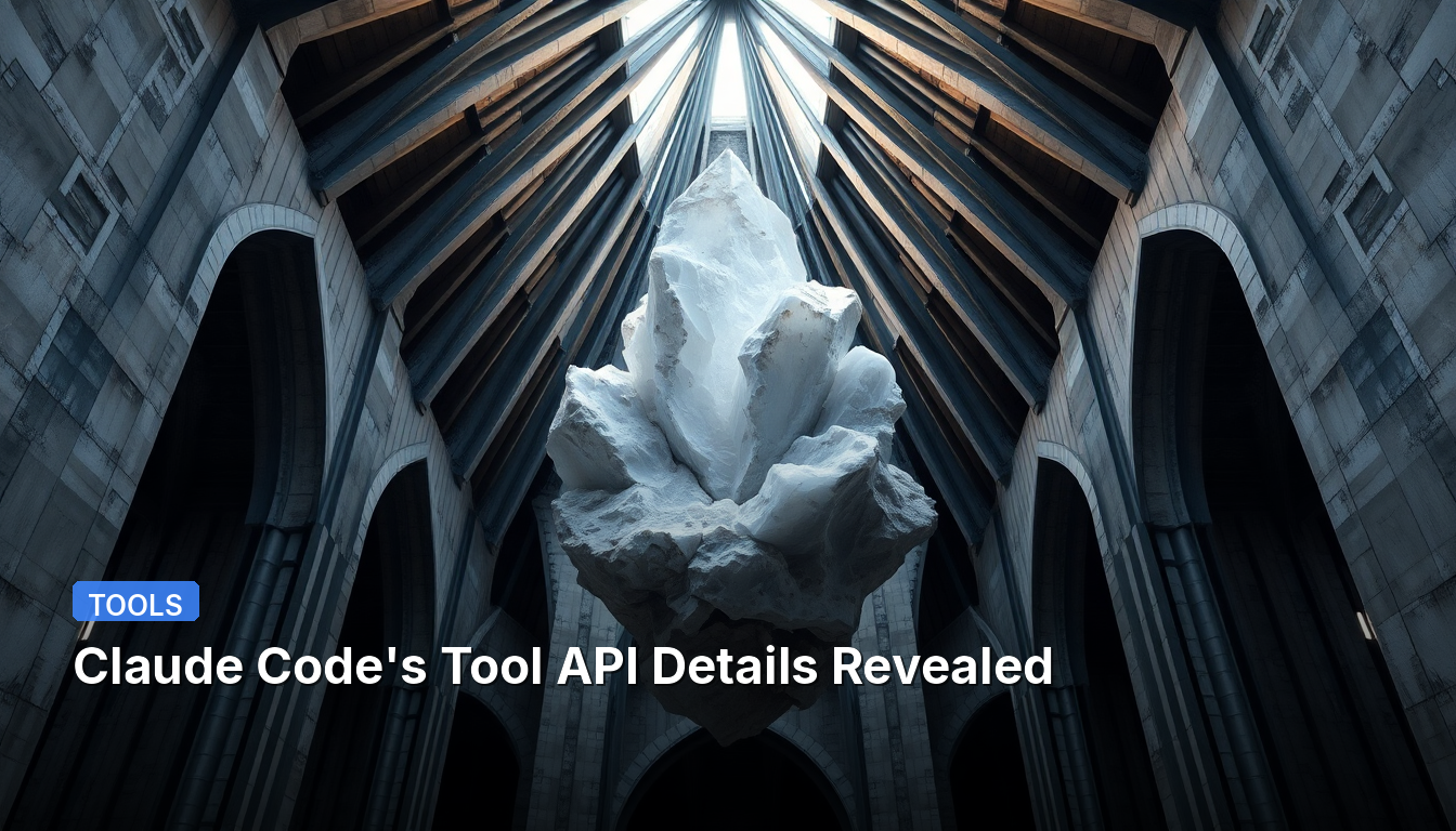 Detalhes da API de Ferramentas do Claude Code Revelados