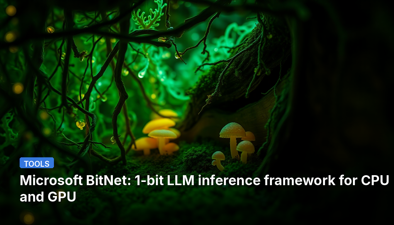 마이크로소프트 BitNet: CPU 및 GPU용 1비트 LLM 추론 프레임워크
