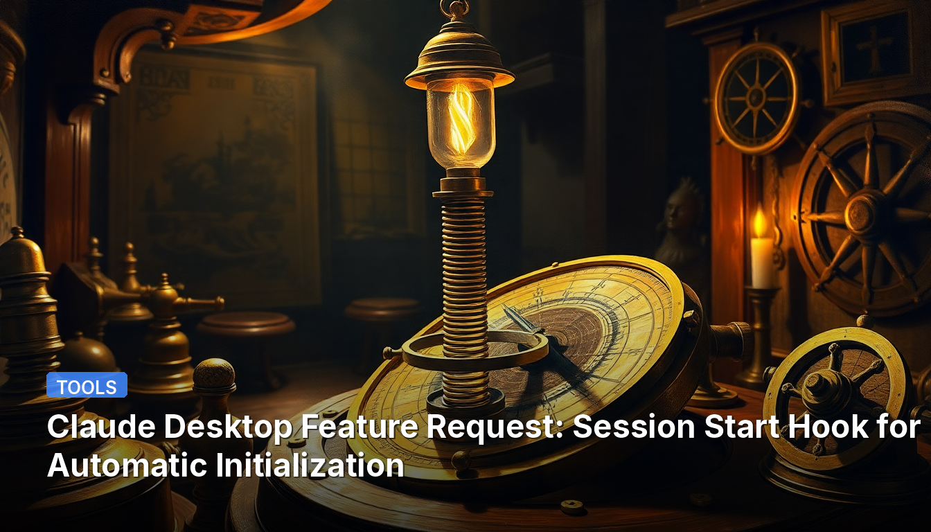 Demande de Fonctionnalité pour Claude Desktop : Crochet de Démarrage de Session pour l'Initialisation Automatique