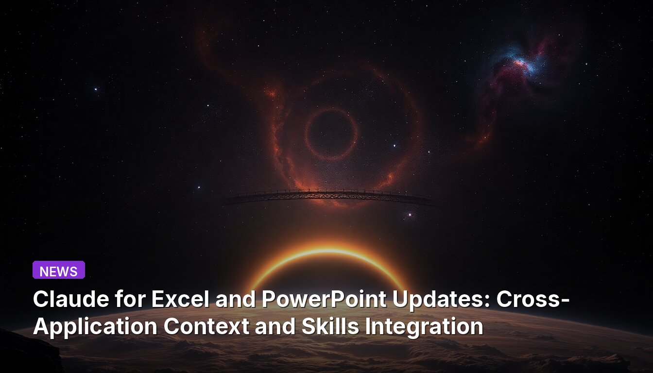 Actualizaciones de Claude para Excel y PowerPoint: Integración de Contexto y Habilidades entre Aplicaciones