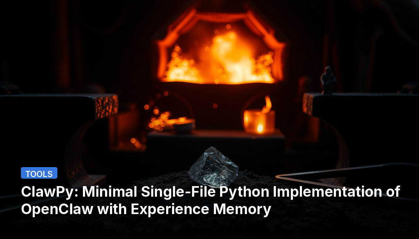 ClawPy: Implementação Python Minimalista de Arquivo Único do OpenClaw com Memória de Experiência