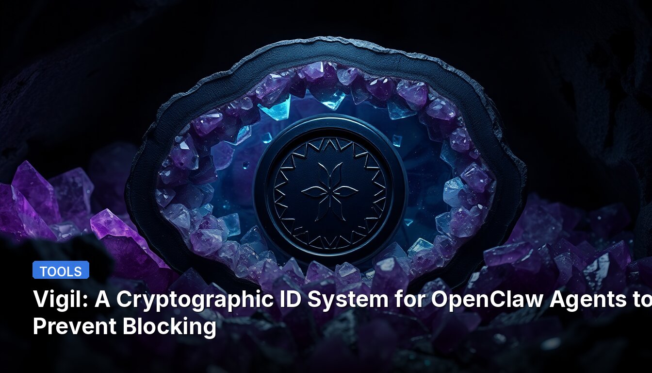 Vigil: Un Sistema de Identificación Criptográfico para Agentes OpenClaw para Prevenir el Bloqueo