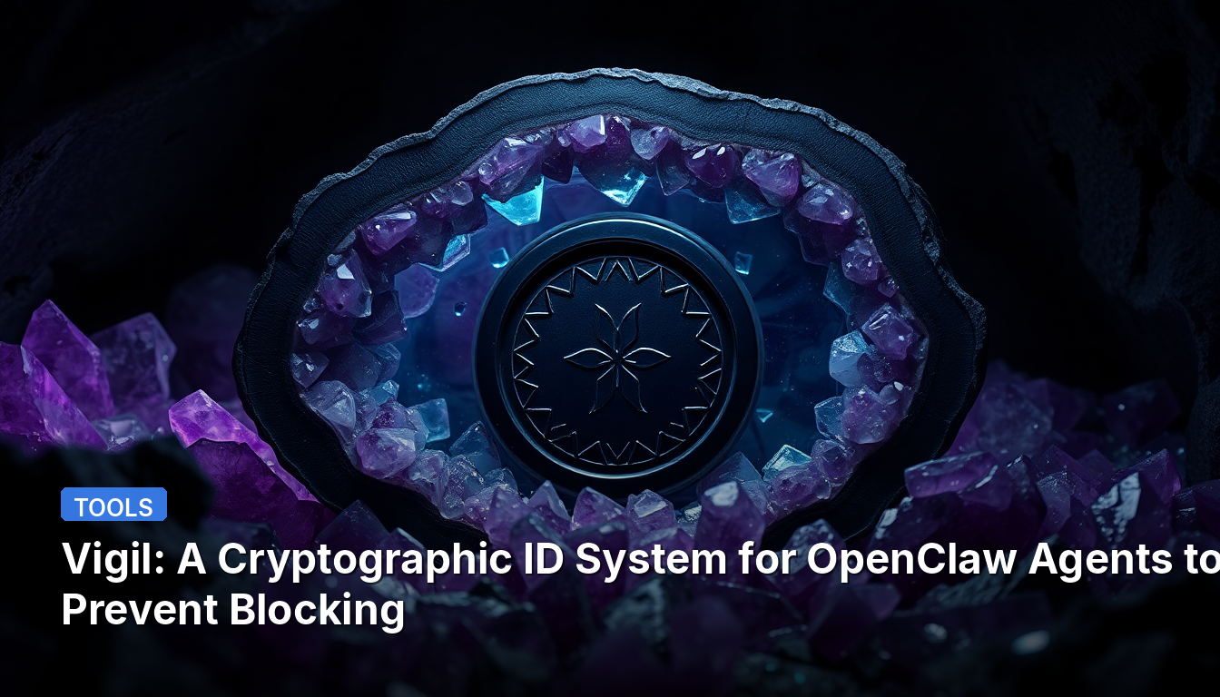 Vigil : Un système d'identification cryptographique pour les agents OpenClaw afin de prévenir le blocage