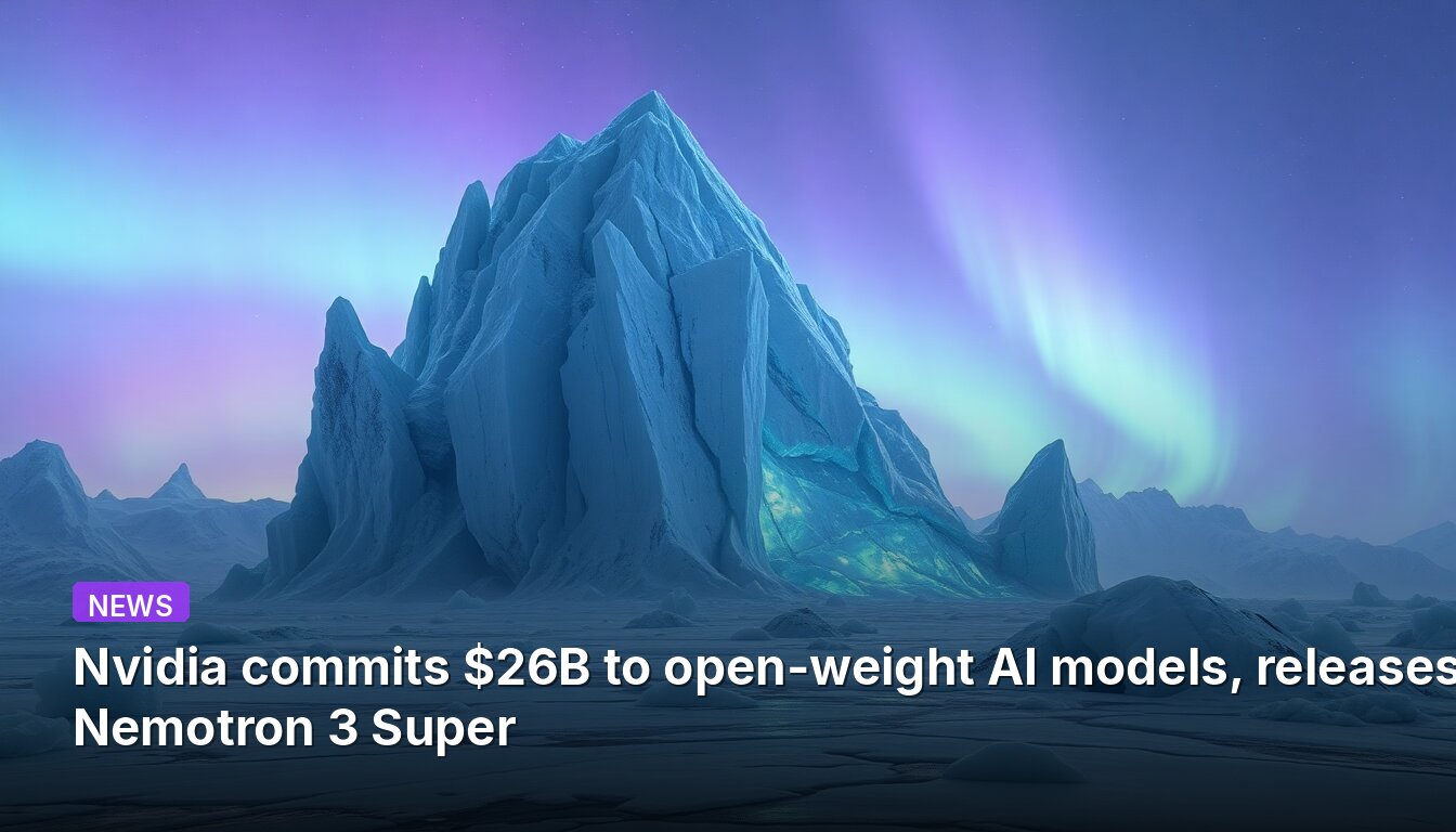 Nvidia, 260억 달러 투입해 오픈 가중치 AI 모델에 전념하며 '네모트론 3 슈퍼' 공개