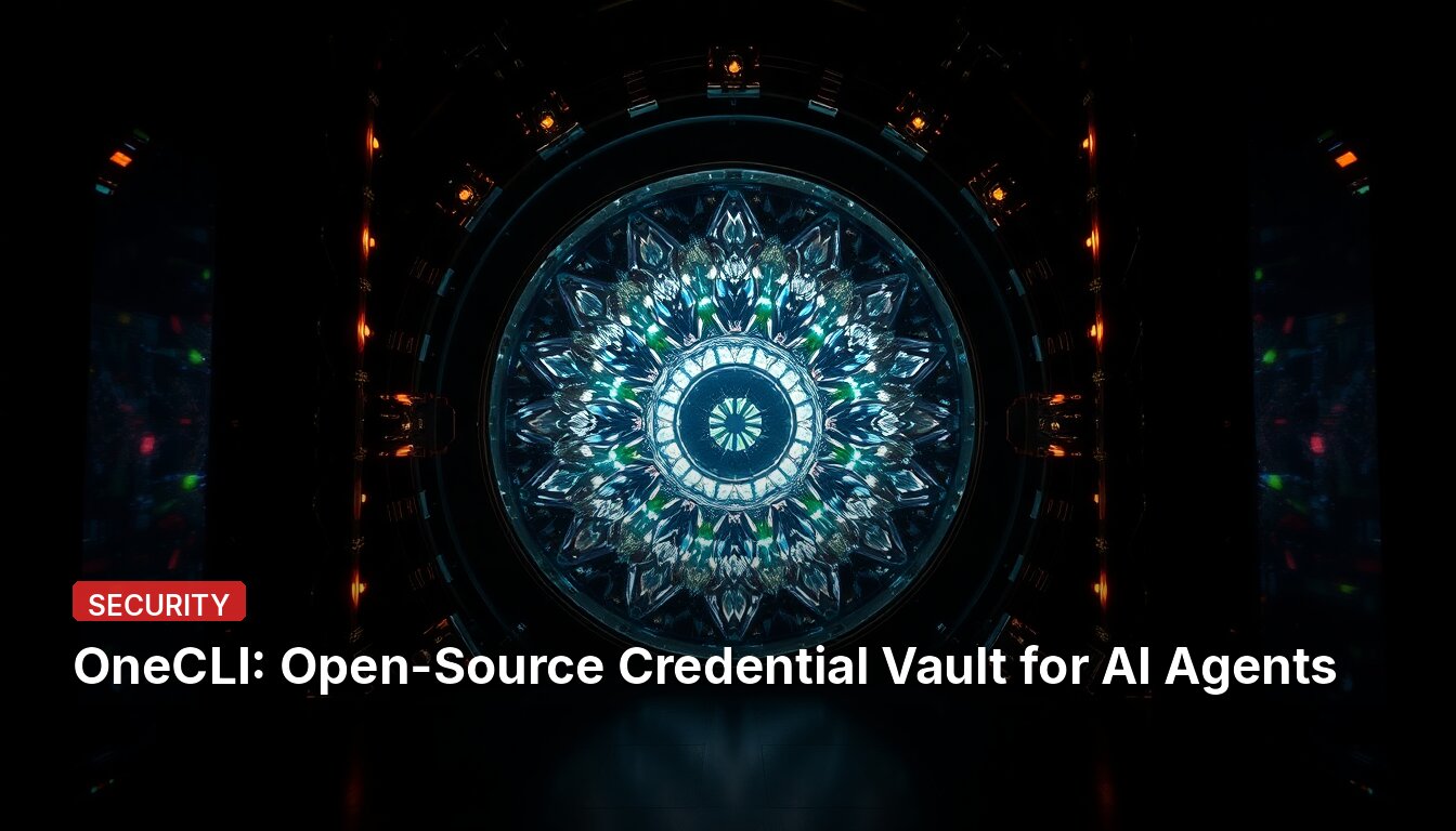 OneCLI：AIエージェント向けオープンソース認証情報保管庫