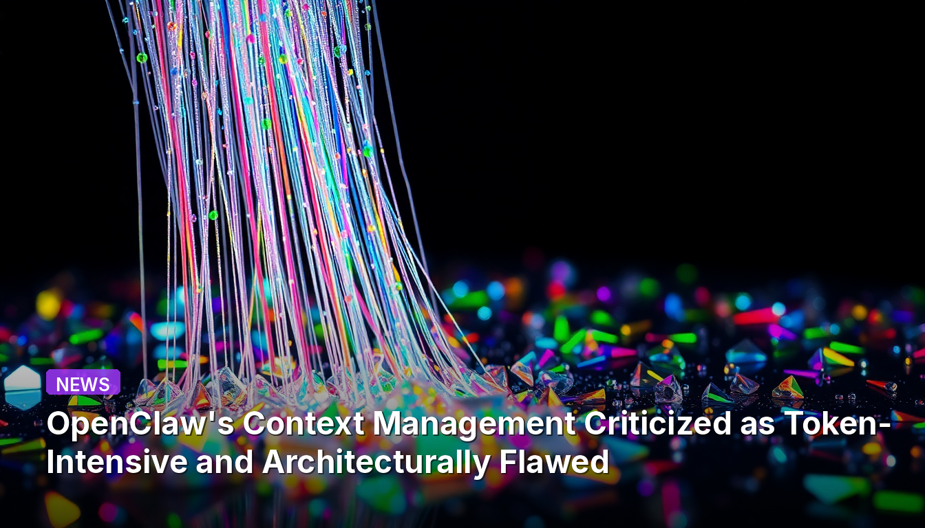 OpenClaw's Context Management Criticized as Token-Intensive and Architecturally Flawed