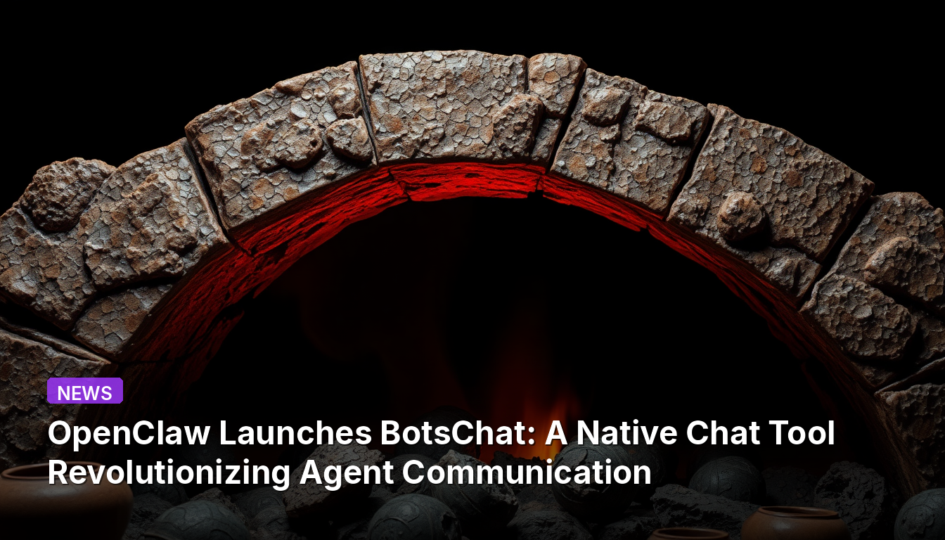 OpenClaw, BotsChat 출시: 에이전트 커뮤니케이션을 혁신하는 네이티브 채팅 도구