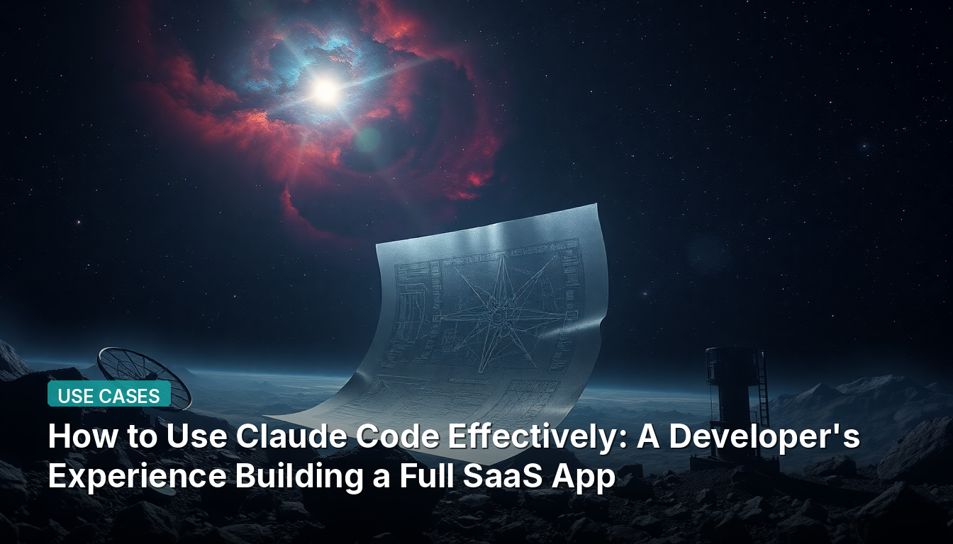 Comment utiliser efficacement Claude Code : L'expérience d'un développeur pour créer une application SaaS complète
