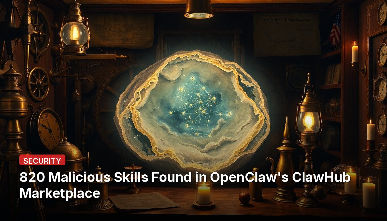 820 Habilidades Maliciosas Encontradas en el Mercado ClawHub de OpenClaw