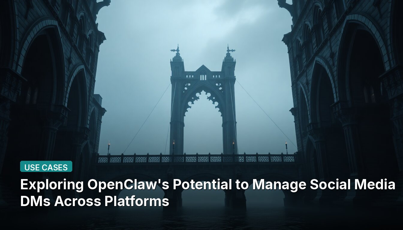 Exploring OpenClaw's Potential to Manage Social Media DMs Across Platforms