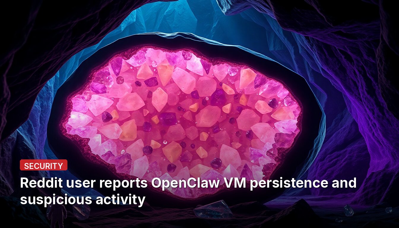 Пользователь Reddit сообщает о сохранении виртуальной машины OpenClaw и подозрительной активности.