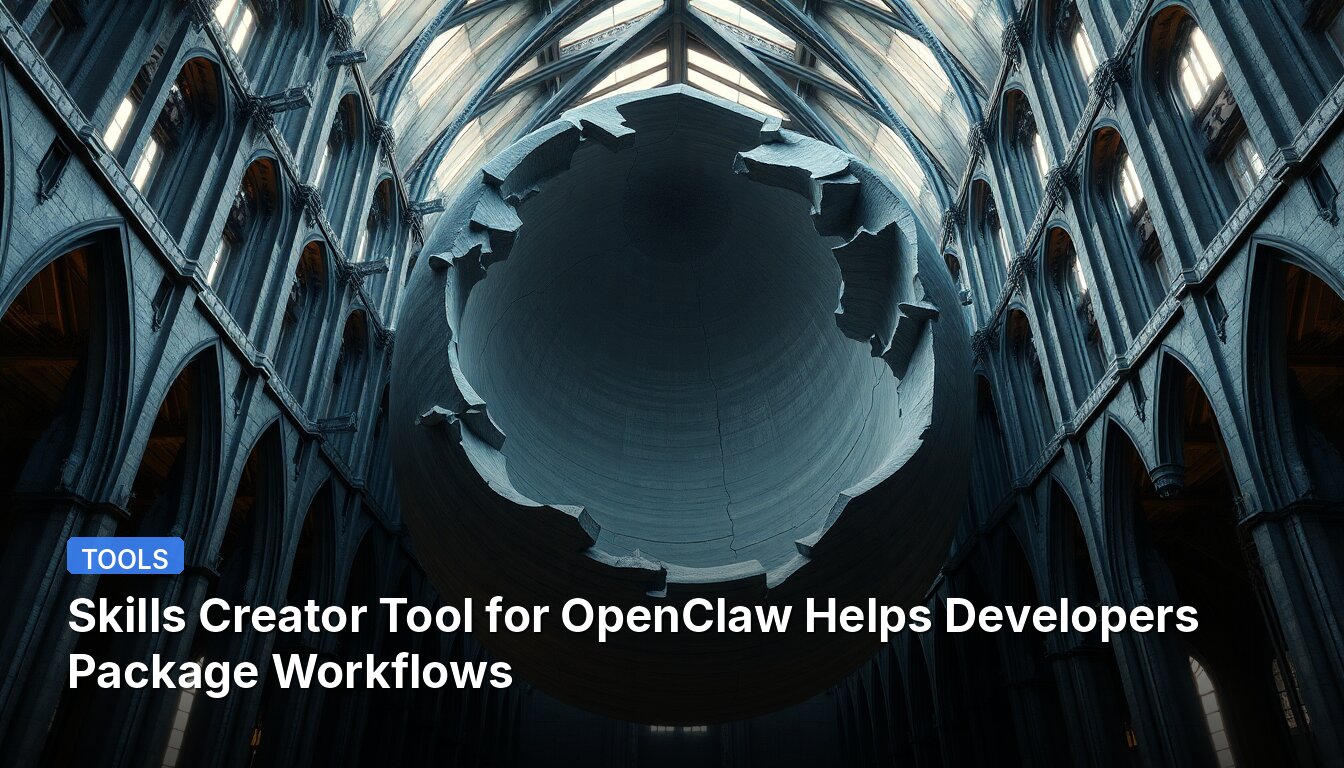 Инструмент Skills Creator для OpenClaw помогает разработчикам упаковывать рабочие процессы.
