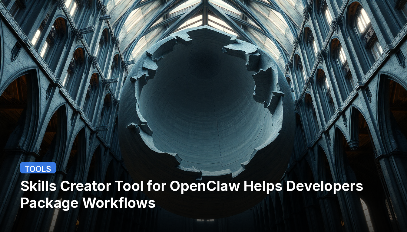 Инструмент Skills Creator для OpenClaw помогает разработчикам упаковывать рабочие процессы.