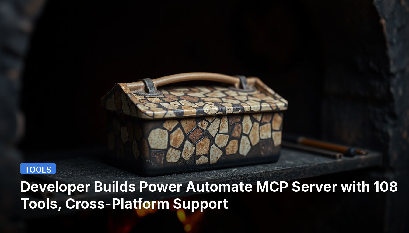 개발자가 108개 도구와 크로스 플랫폼 지원을 갖춘 Power Automate MCP 서버 구축