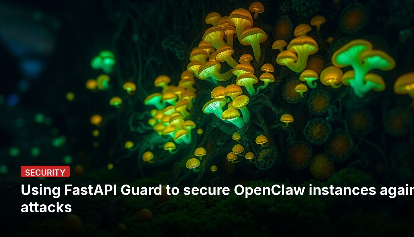 Usando FastAPI Guard para proteger las instancias de OpenClaw contra ataques.