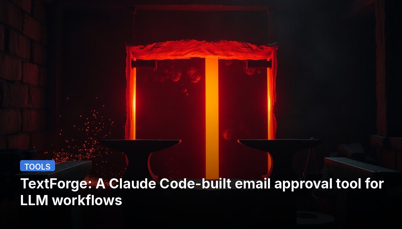 TextForge: A Claude Code-built email approval tool for LLM workflows