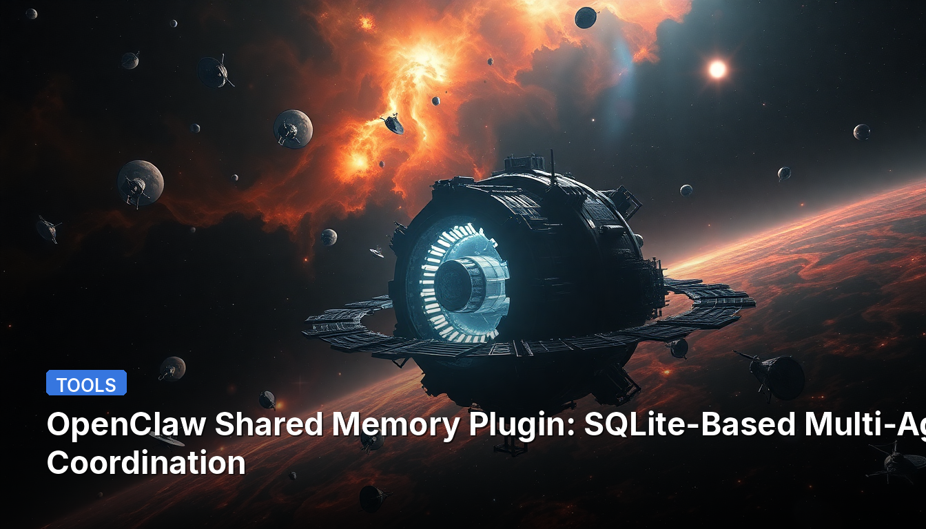 Complemento de Memoria Compartida OpenClaw: Coordinación Multi-Agente Basada en SQLite