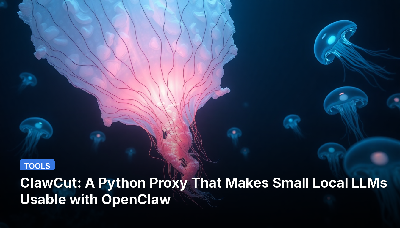 ClawCut: Um Proxy em Python que Torna Pequenos LLMs Locais Utilizáveis com OpenClaw